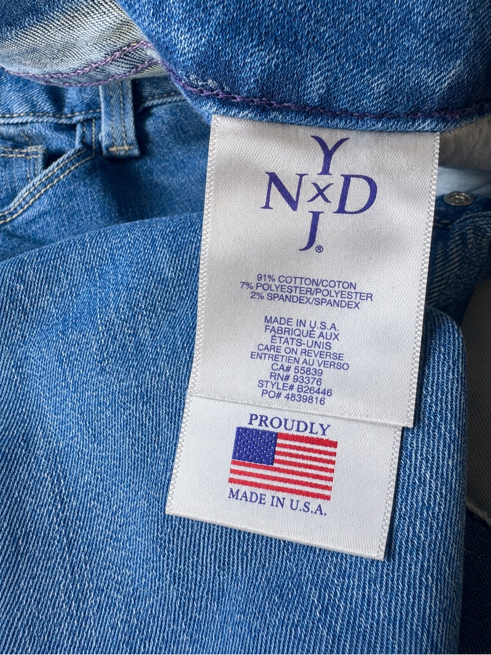 NYDJ Made in USA Lift & Tuck Technology Straight Leg Jeans